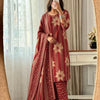 Noor Floral Stripe Suit Set