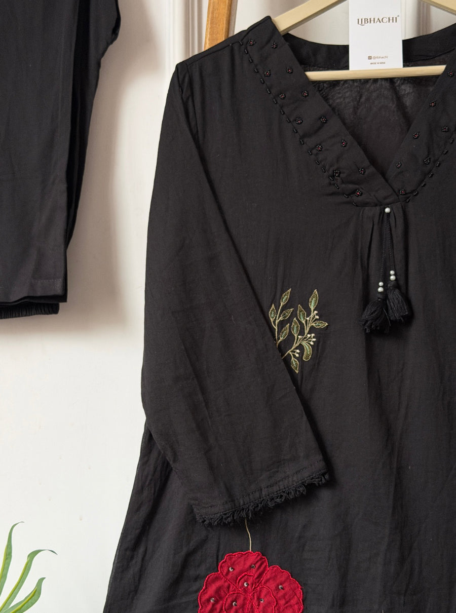 Mehernoor Mul Cotton Suit Set