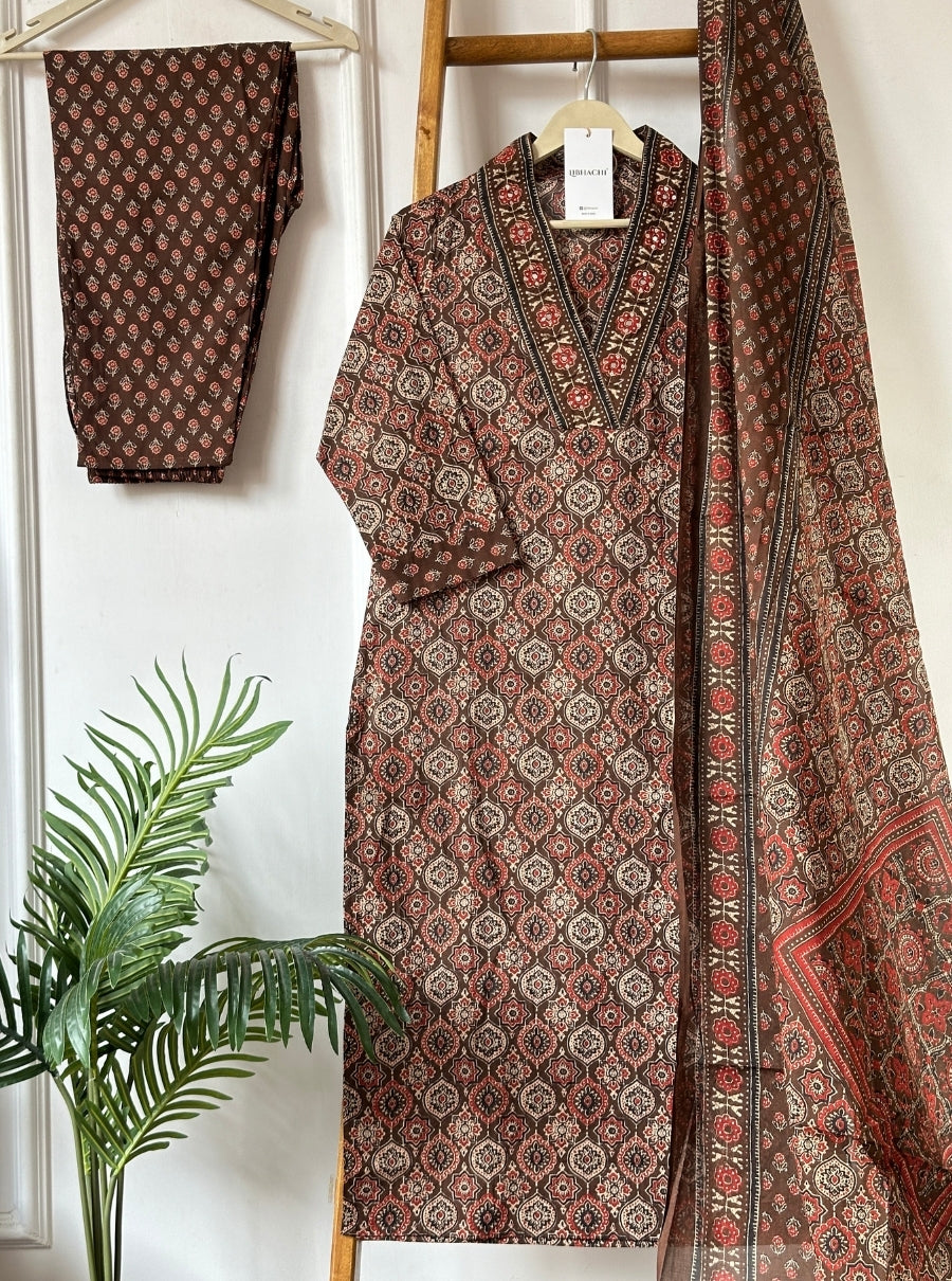 Banjara Ajrakh Suit Set