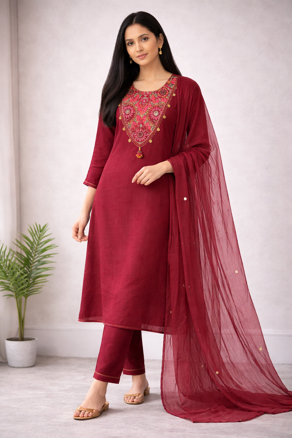 Aarika Mirror Glow Suit Set