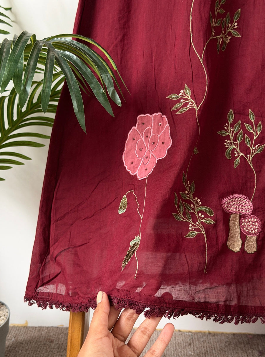 Mehernoor Mul Cotton Suit Set