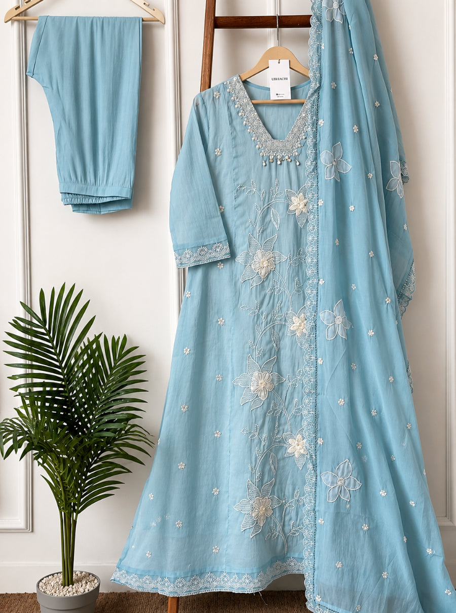 Nazaakat Chanderi Set