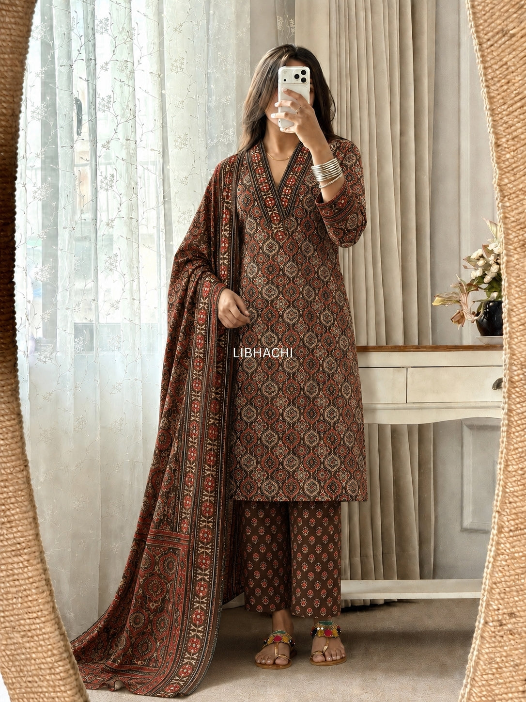 Banjara Ajrakh Suit Set