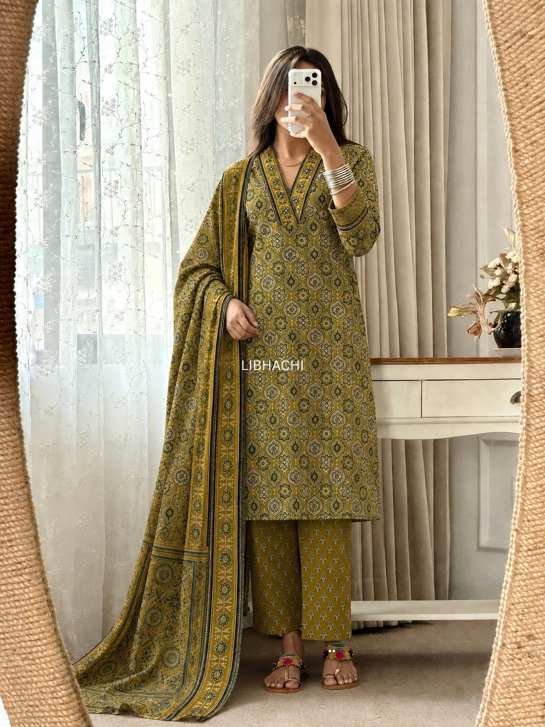 Banjara Ajrakh Suit Set