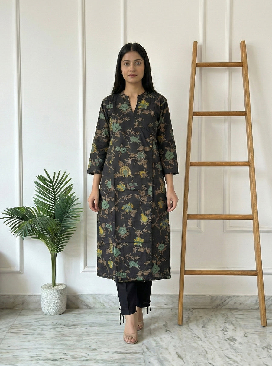 Libhachi Printed Angrakha Suit Set 13