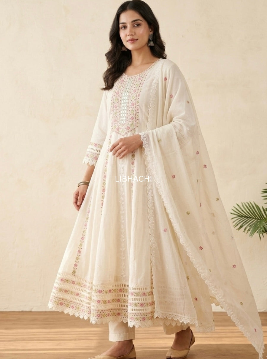 Ruhani Breeze Anarkali Suit Set