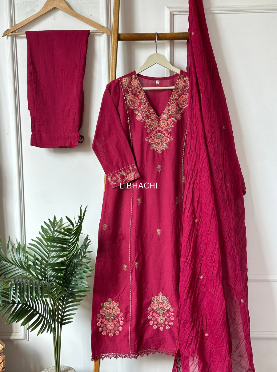 Gulnaar Grace Suit Set