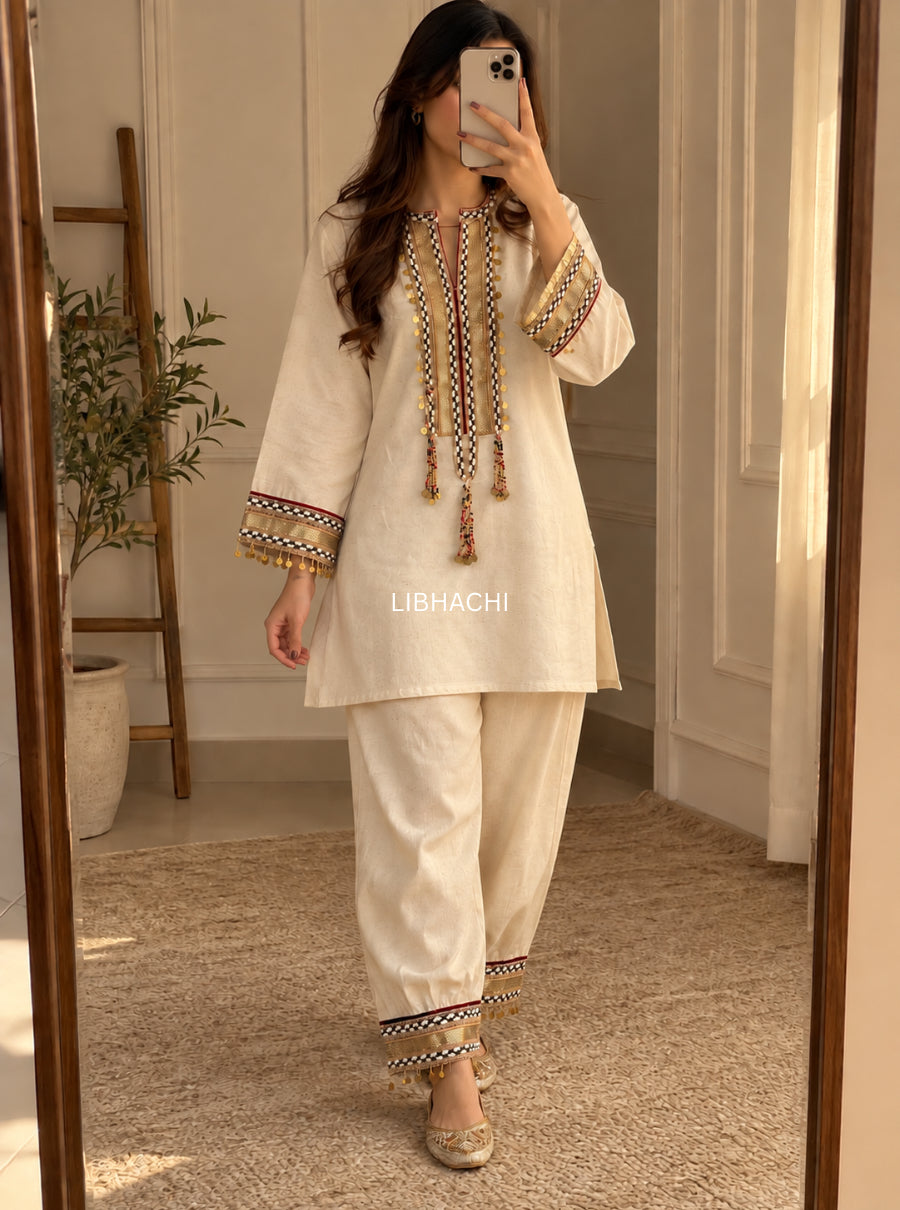 Deepanjali — Embellished Festive Co-ord Set