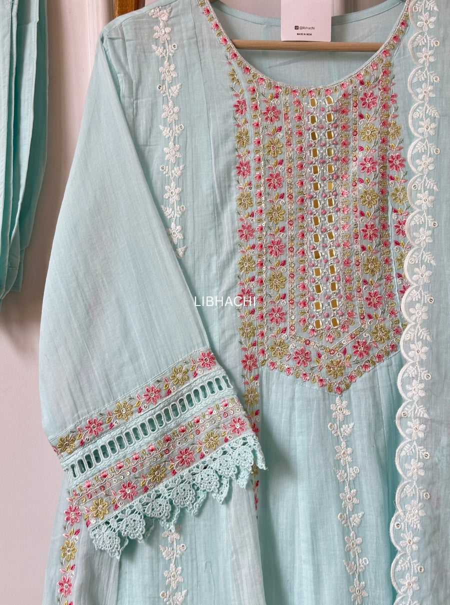 Ruhani Breeze Anarkali Suit Set