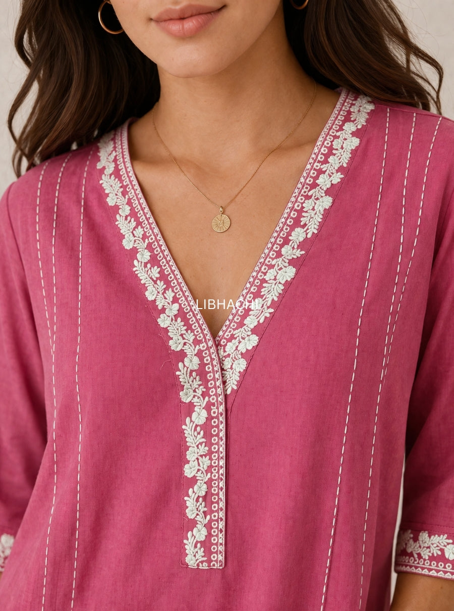 Aarika Threads Cotton Tops