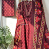 Wine Bloom Pocket Suit Set