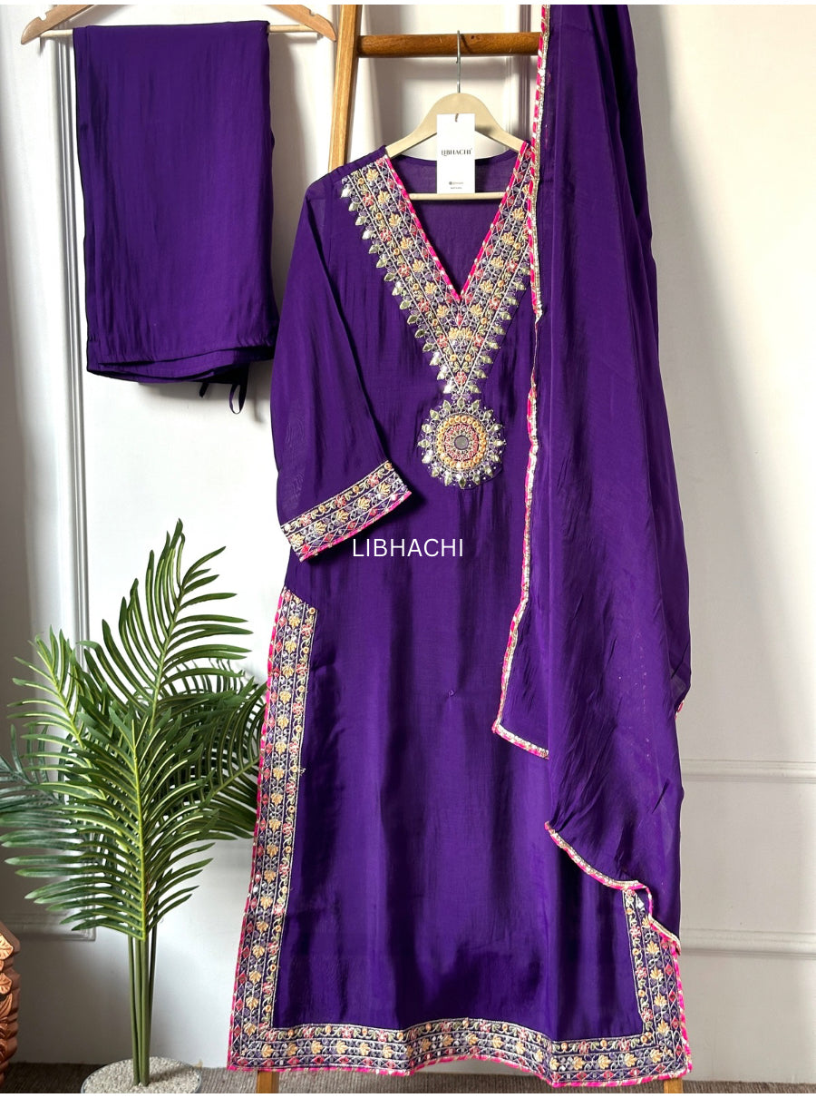Sheesh Rang Chanderi