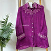 Zareen Silk Bandhani Shirt