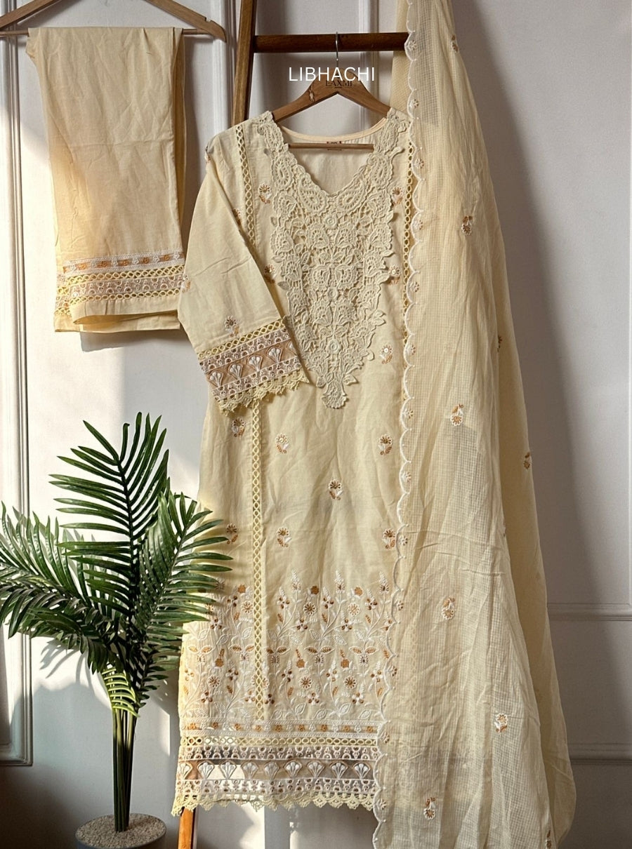 Pastel story pakistani suit set