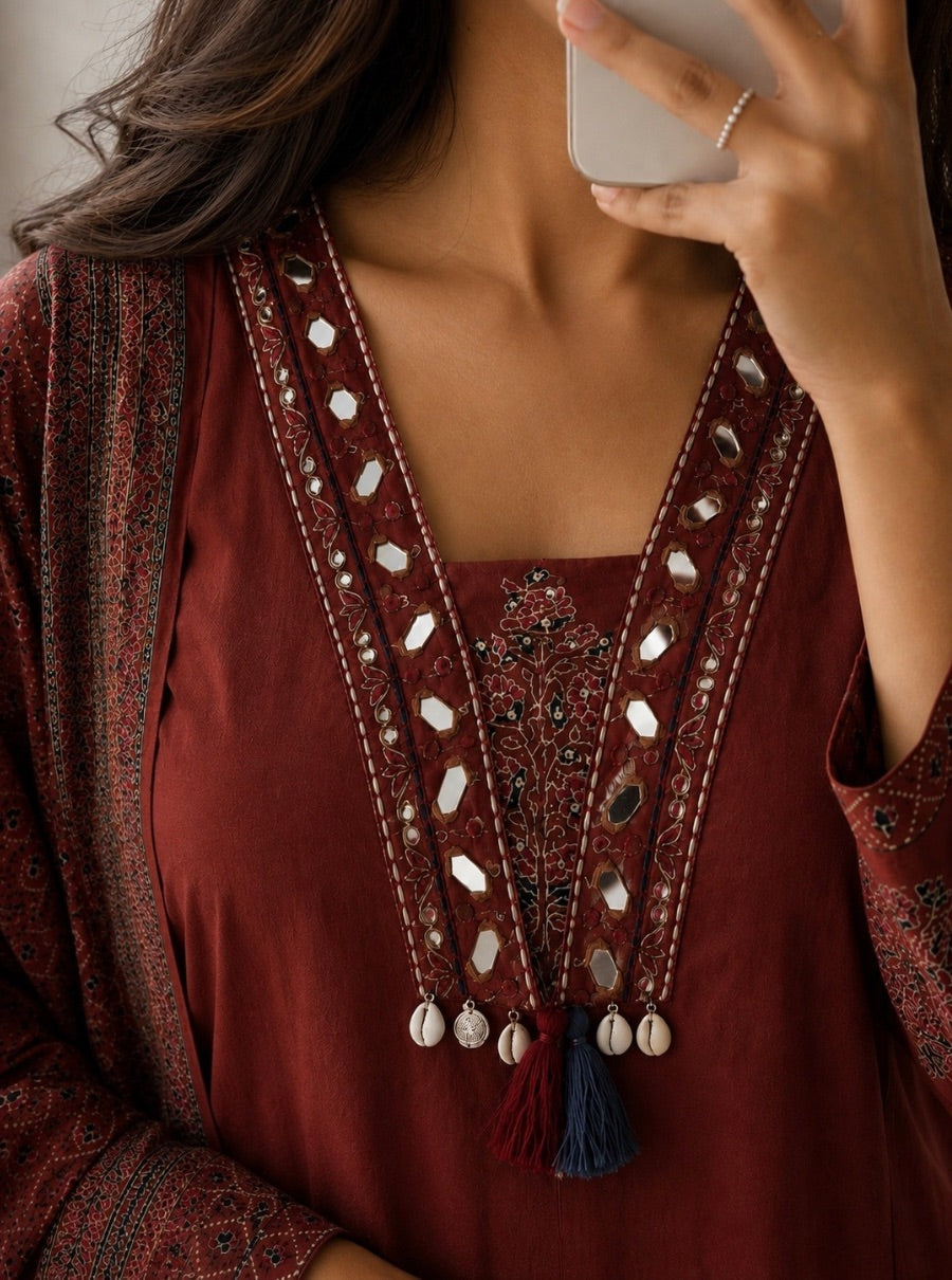 Aarzoo Heritage Anarkali Suit Set