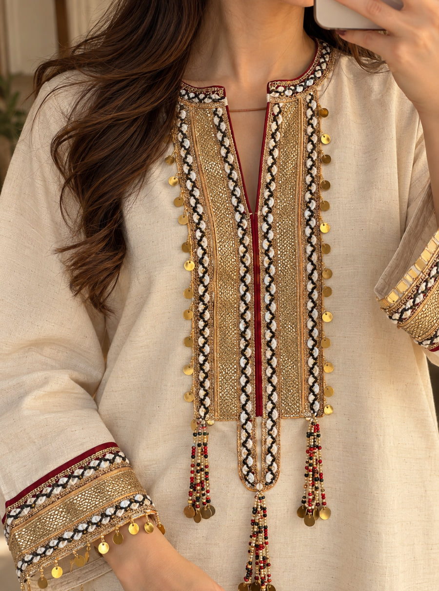 Deepanjali — Embellished Festive Co-ord Set