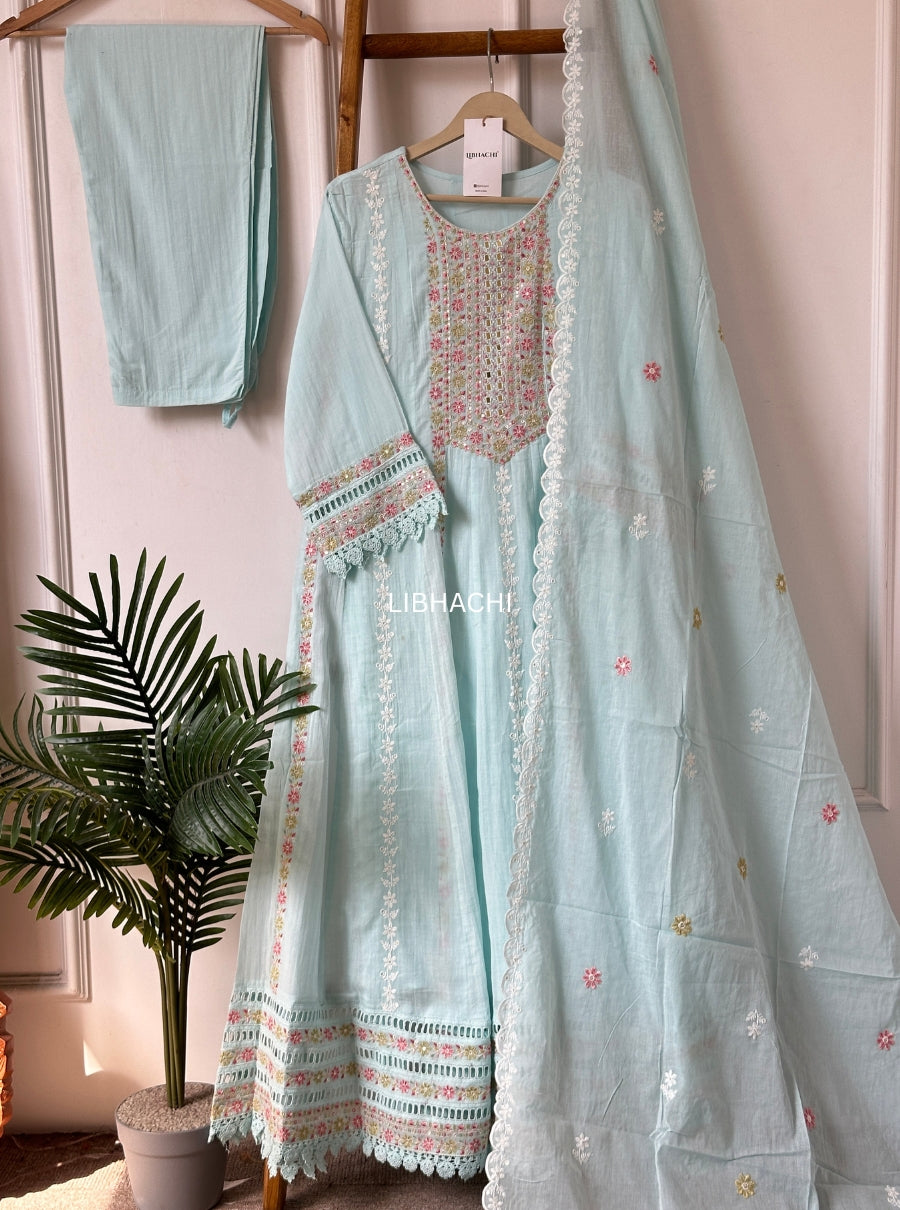Ruhani Breeze Anarkali Suit Set