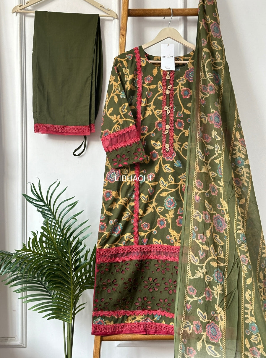 Vanya phool pakistani suit set