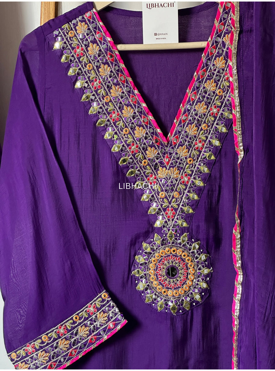 Sheesh Rang Chanderi