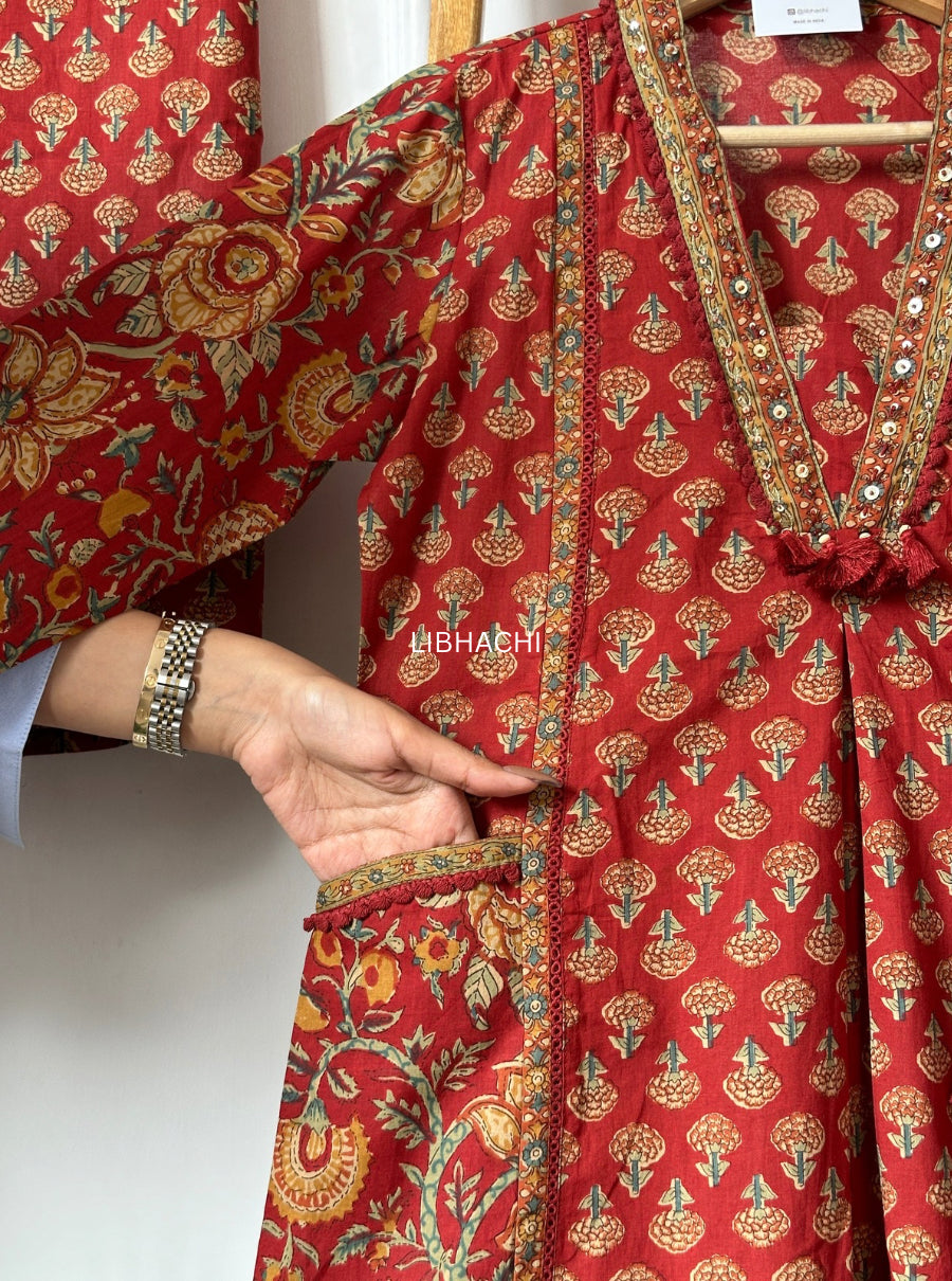 Heritage Bloom Suit Set