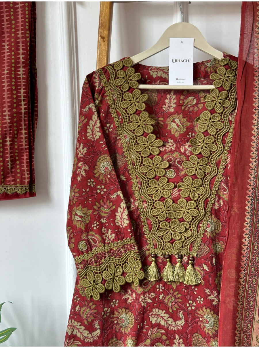 Zeenat Lace Heritage Set