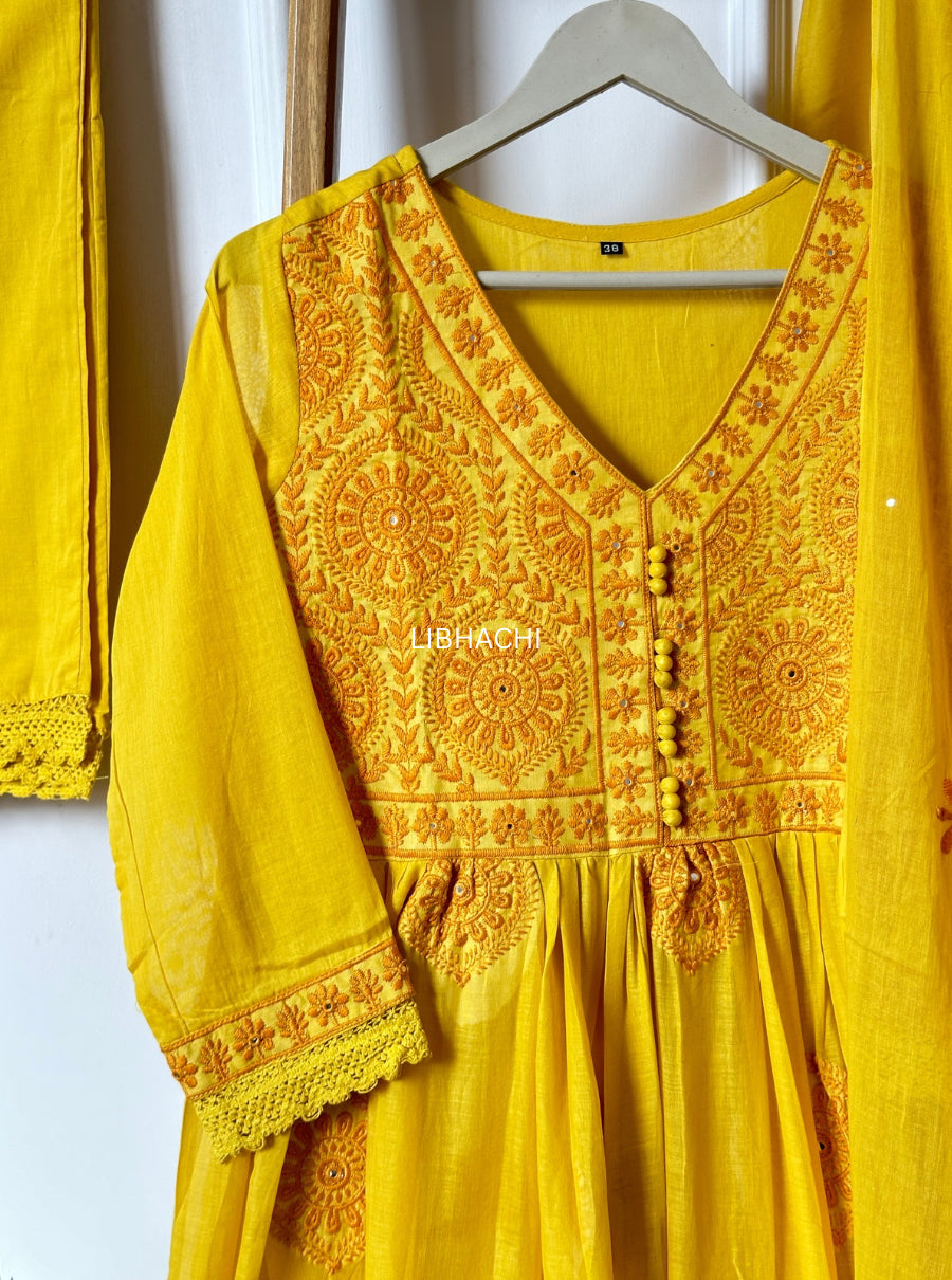 Noorika Lucknow Chikankari Suit Set