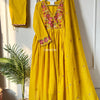 floral mul cotton anarkali