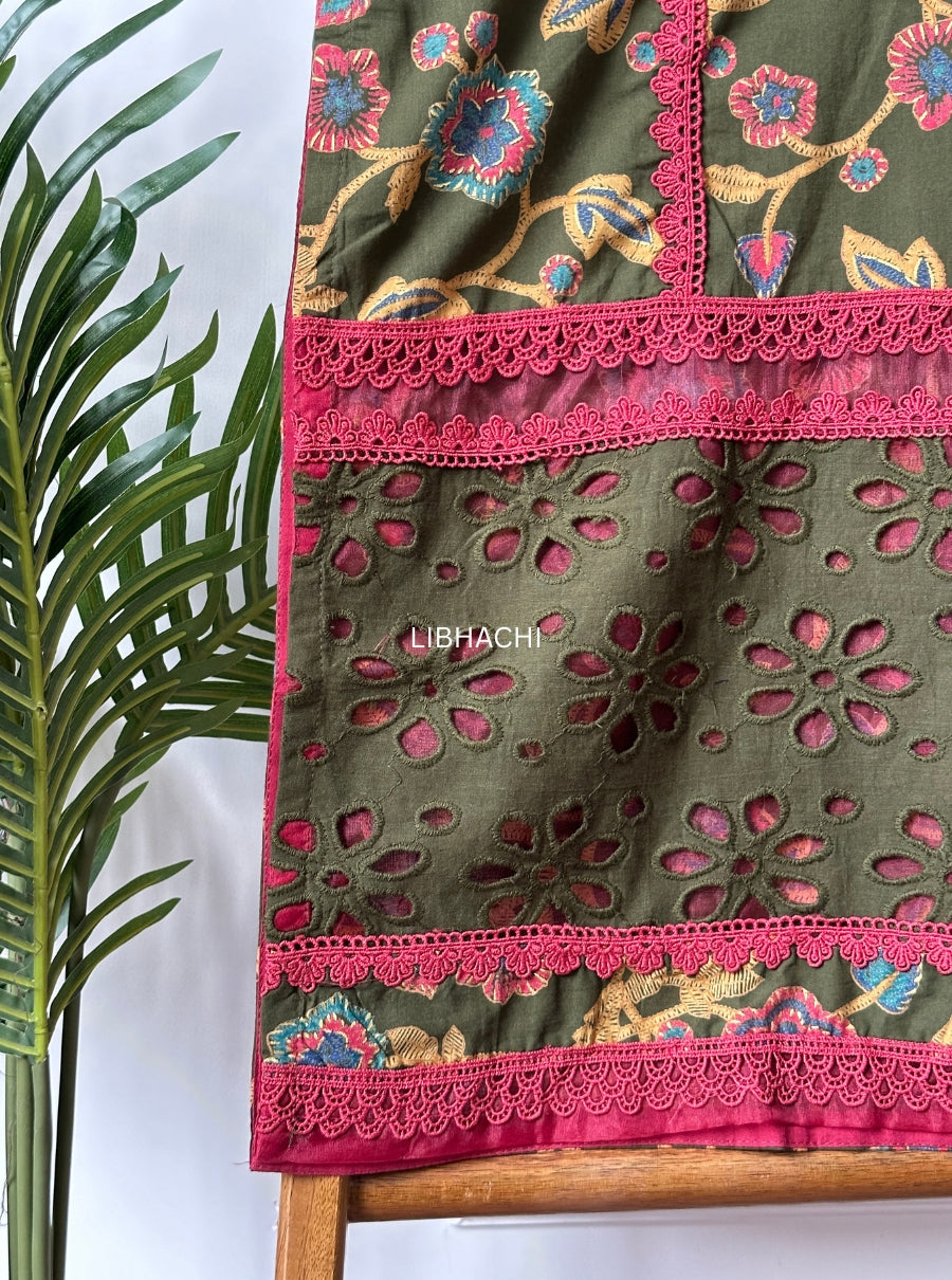 Vanya phool pakistani suit set