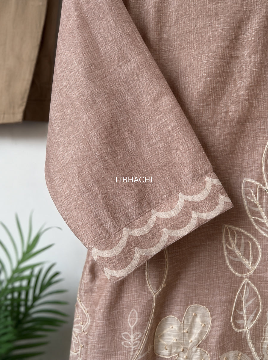 Elan Botanica Linen Suit Set