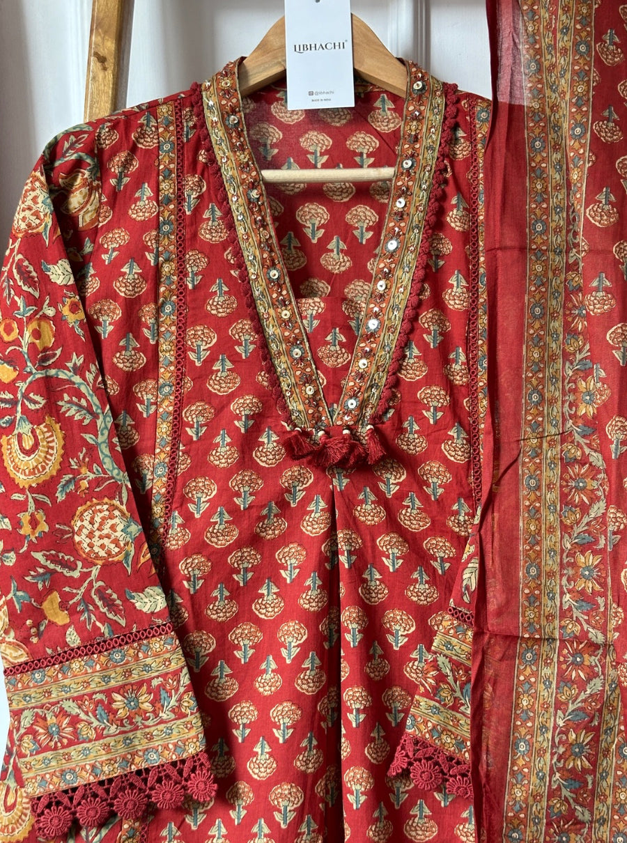 Heritage Bloom Suit Set