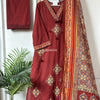 Ajrakh dupatta