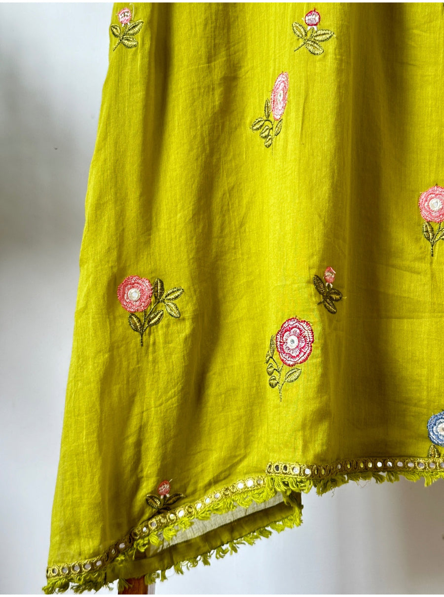 Noor bloom mul cotton suit set