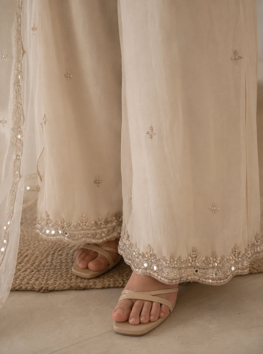 Zareen Ivory Suit set