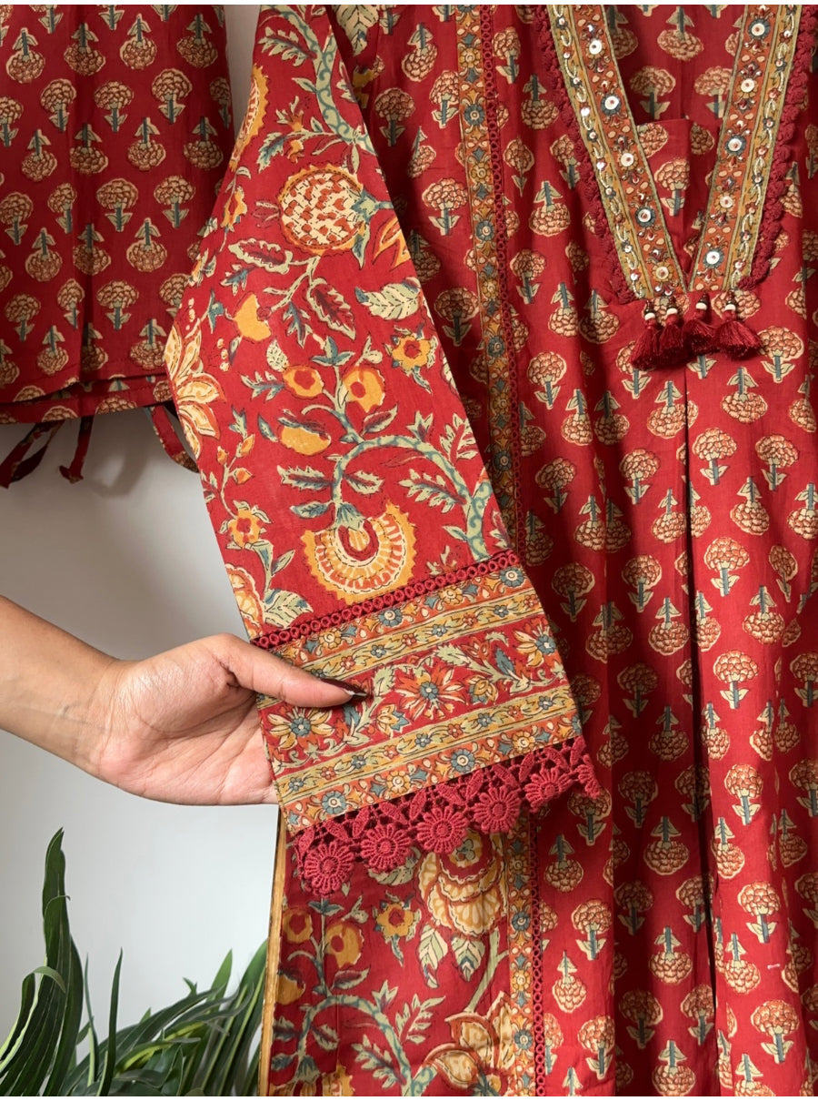 Heritage Bloom Suit Set