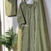 Linen three colour suit set