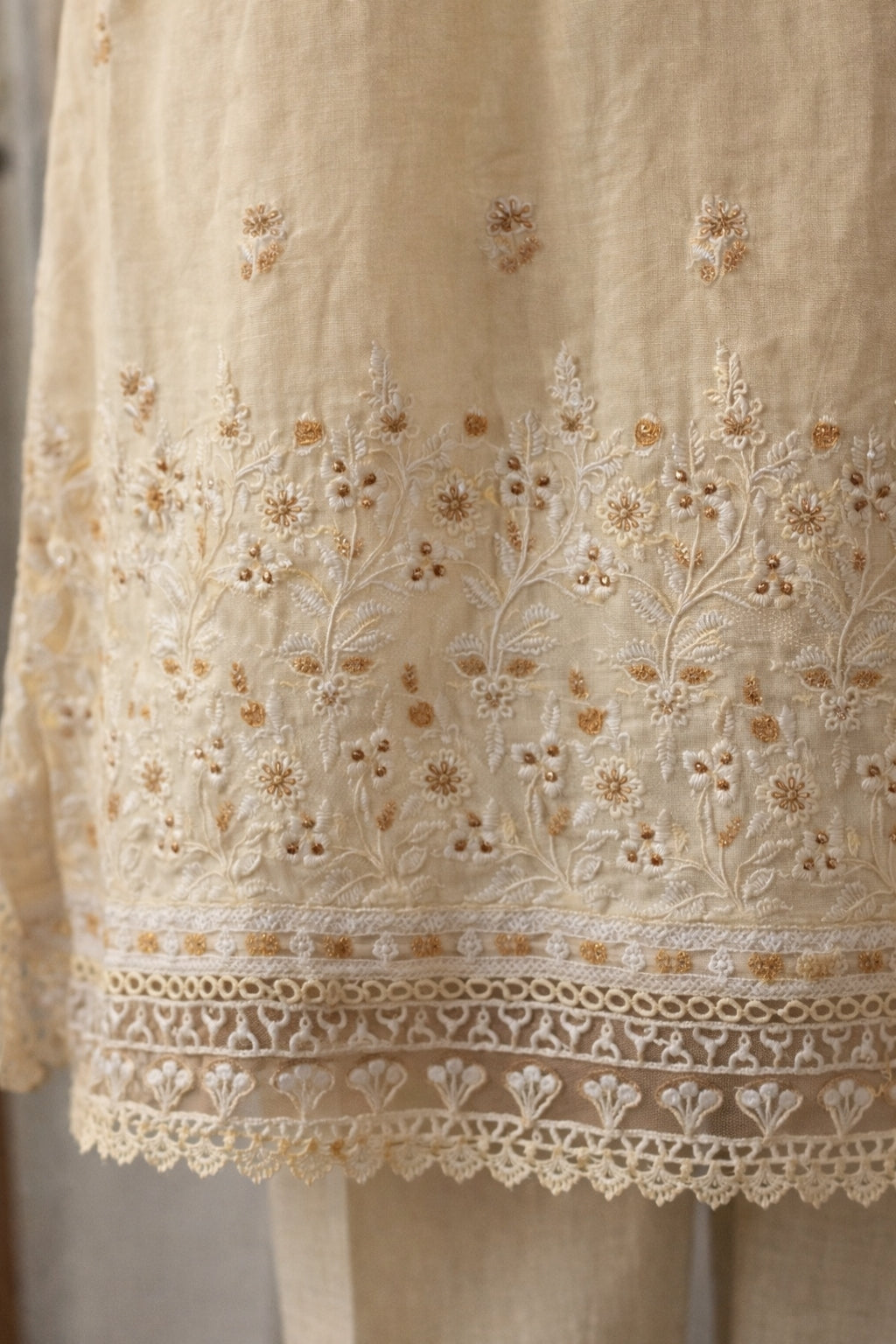 Pastel story pakistani suit set