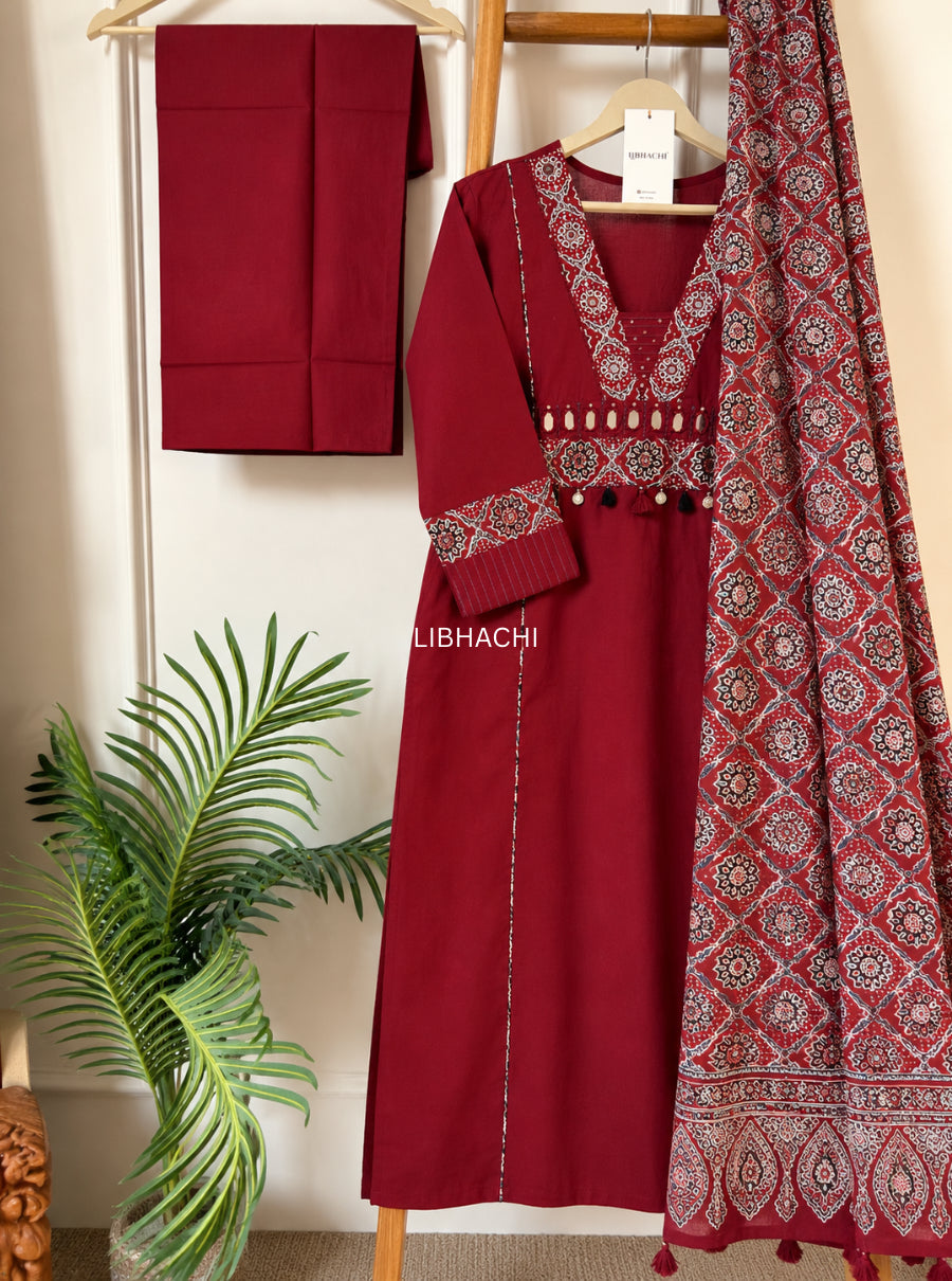 Rang-e-Raas Mirror suit set
