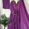 Anaya cotton anarkali suit set