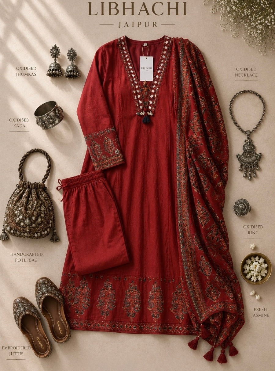 Aarzoo Heritage Anarkali Suit Set