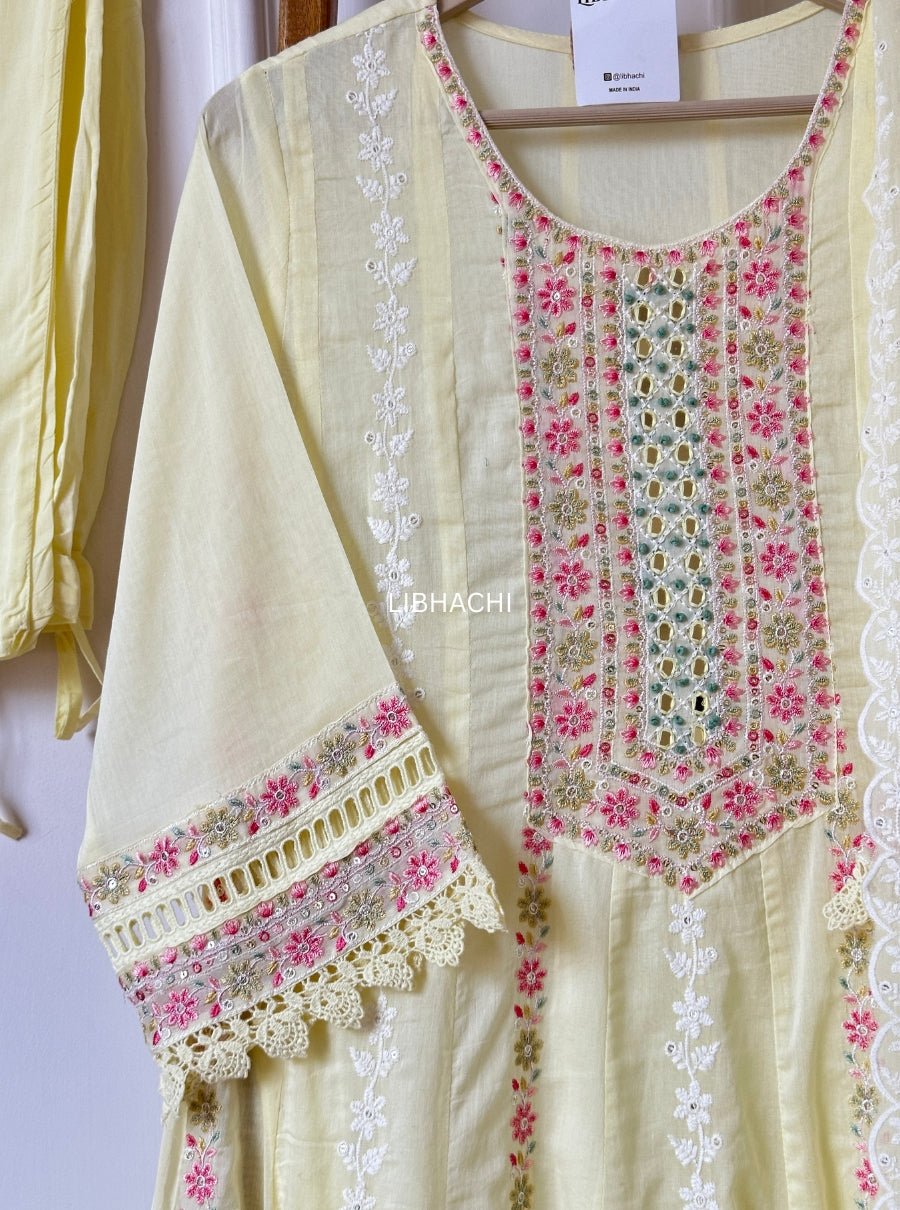 Ruhani Breeze Anarkali Suit Set