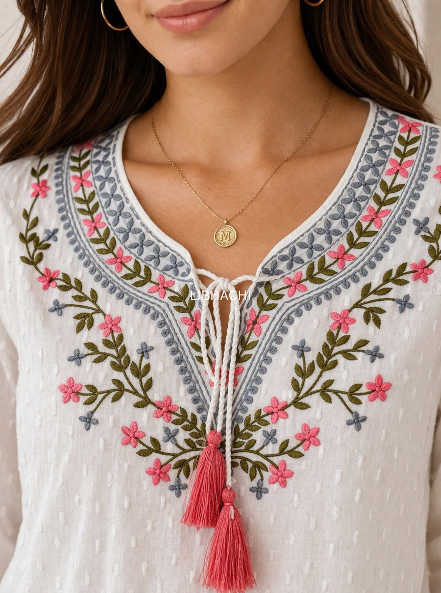 Aarika Threads Cotton Tops