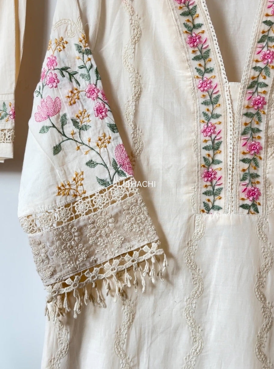 Mehrzadi Luxe Embroidered Pakistani Suit Set