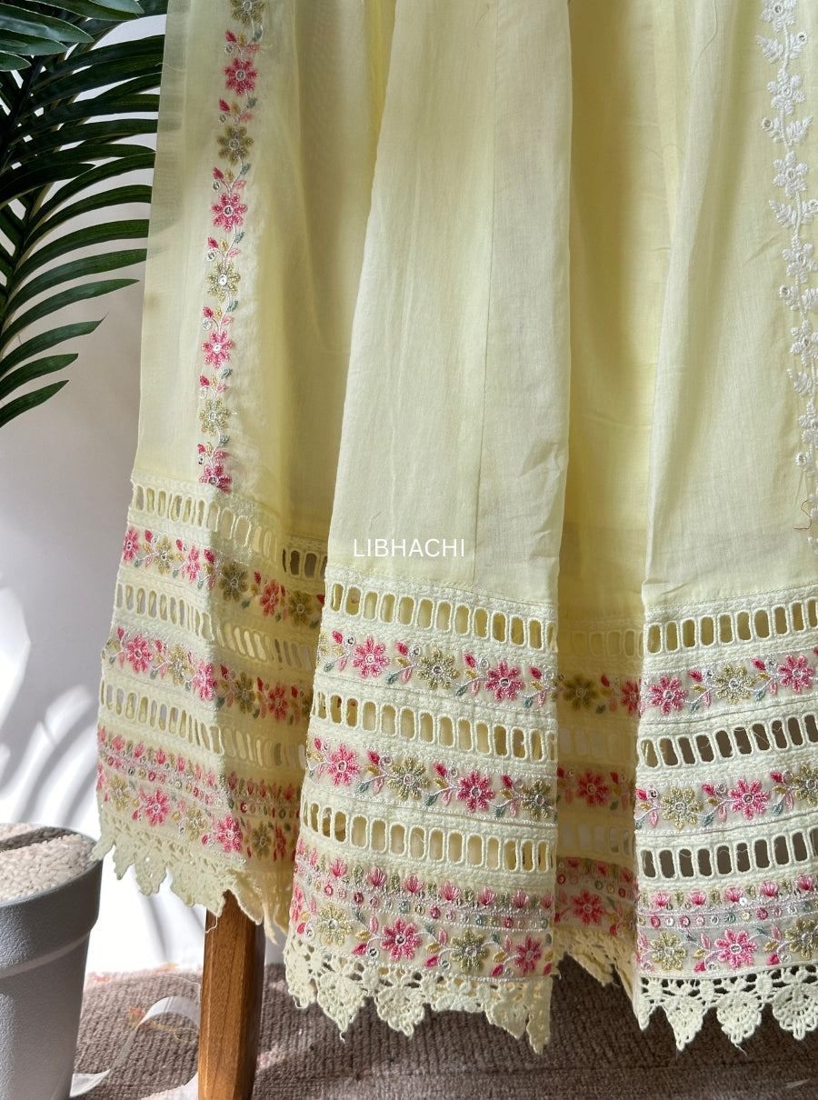 Ruhani Breeze Anarkali Suit Set