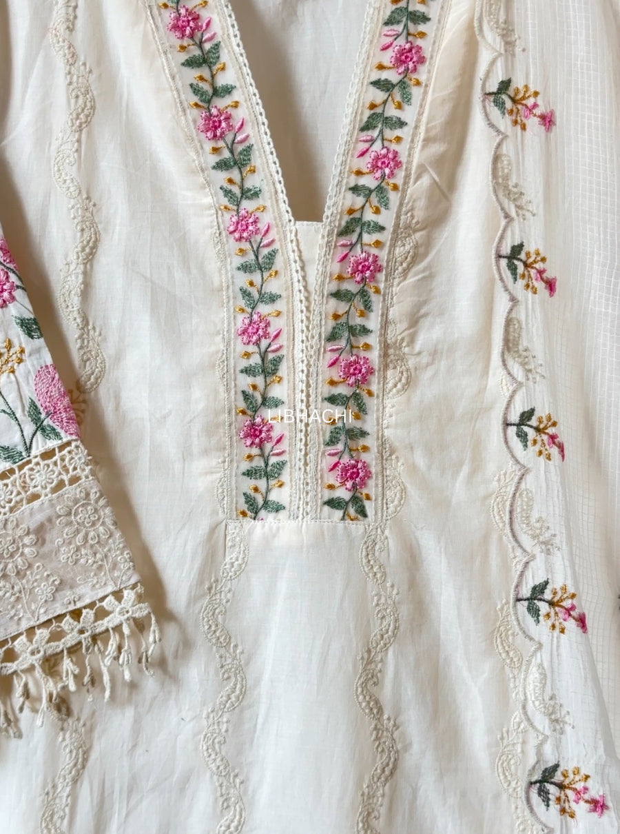 Mehrzadi Luxe Embroidered Pakistani Suit Set