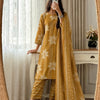 Noor Floral Stripe Suit Set
