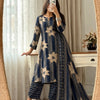 Noor Floral Stripe Suit Set