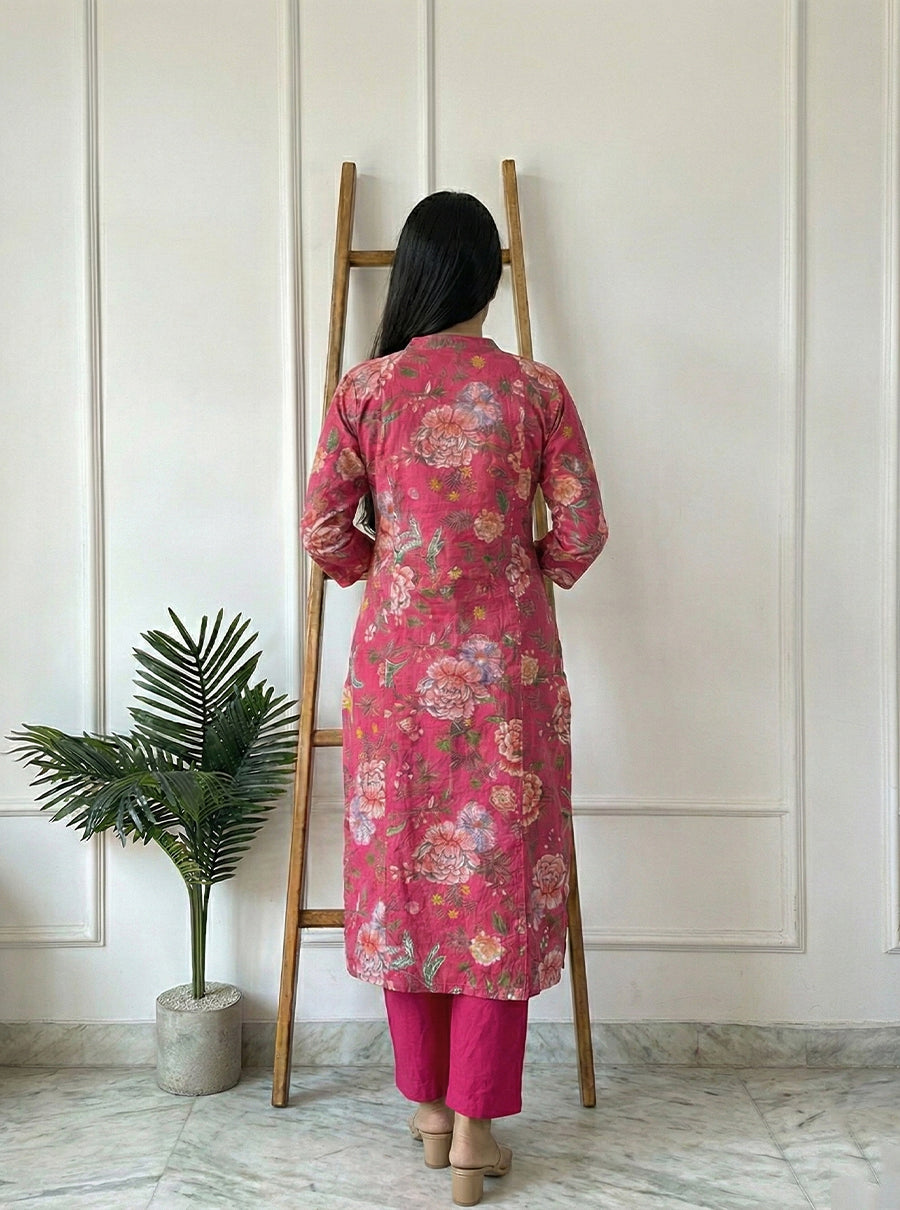 Libhachi Printed Angrakha Suit Set 11