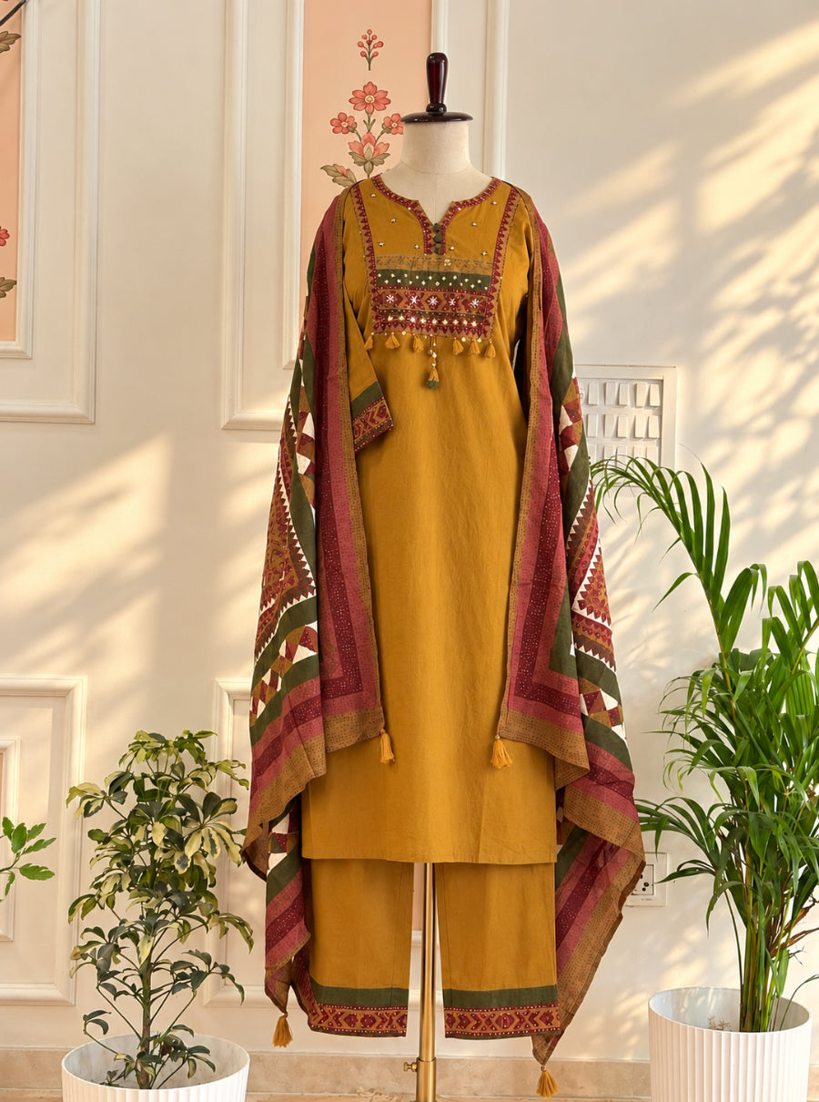Kanakshree — The Heritage Edit Straight Cut Suit Set