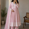 RozeBella Chikankari Anarkali Suit Set