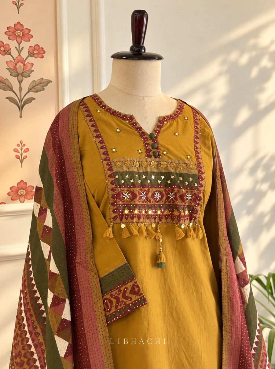 Kanakshree — The Heritage Edit Straight Cut Suit Set